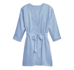 Silky Kimono Bridesmaid Robe - Periwinkle