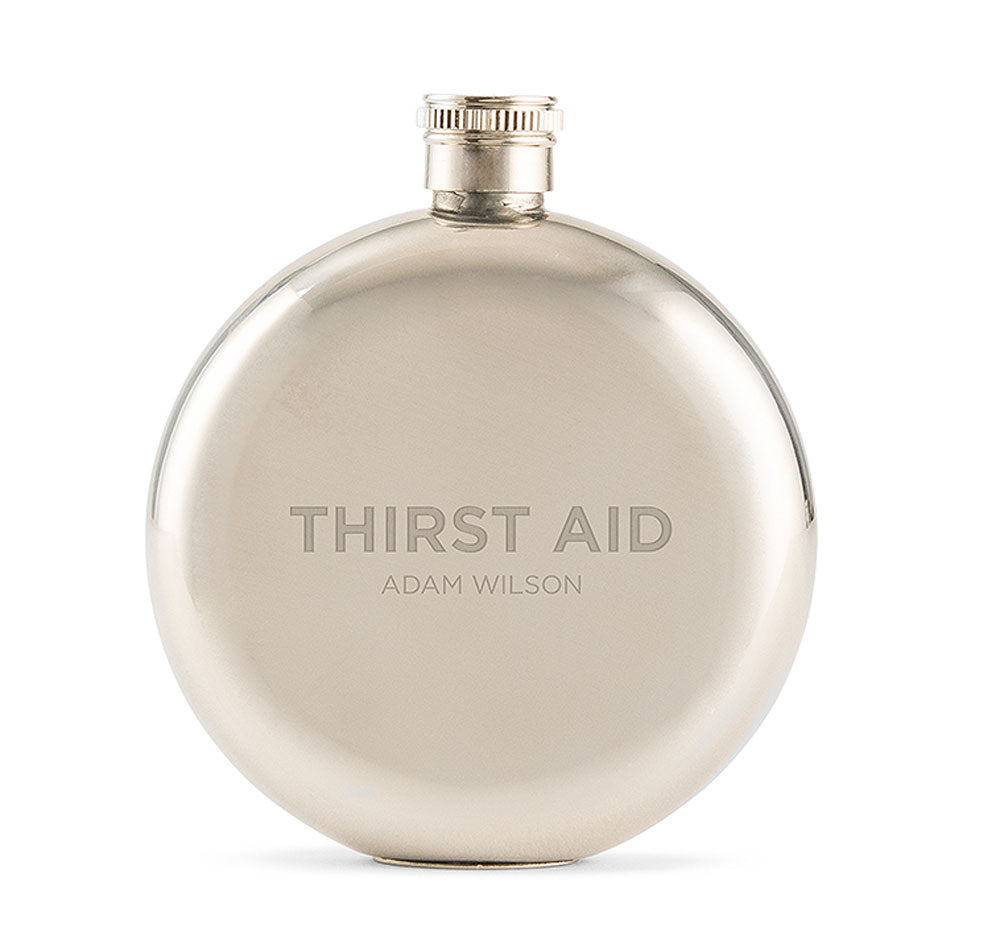 Thirst Aid Groomsmen Flask