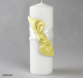 Love Knot in Color Unity Candle