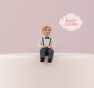 Toddler Boy Cake Top Figurine