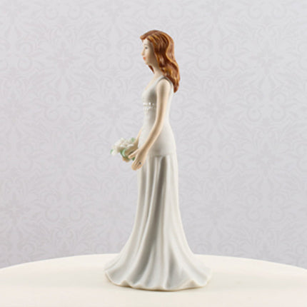 Bride in Designer Gown- Custom Figurine