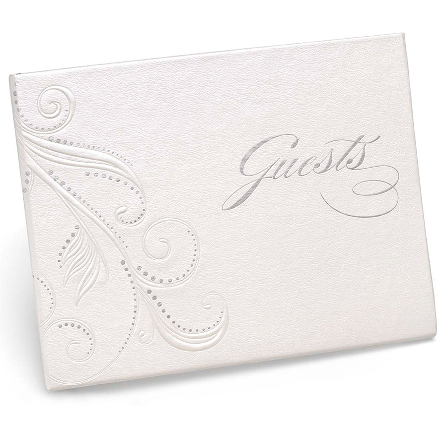 Swirl Dots Guest Book