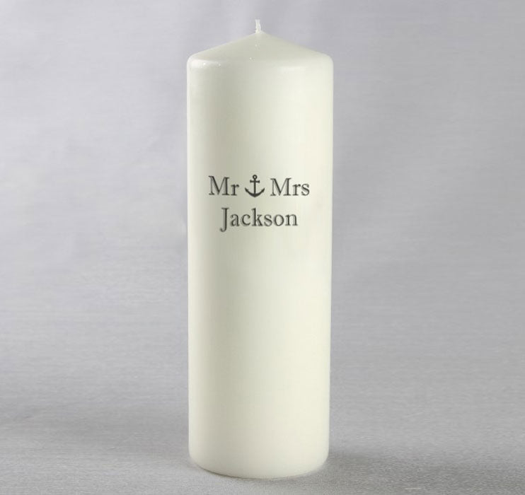 Anchor Wedding Unity Candle