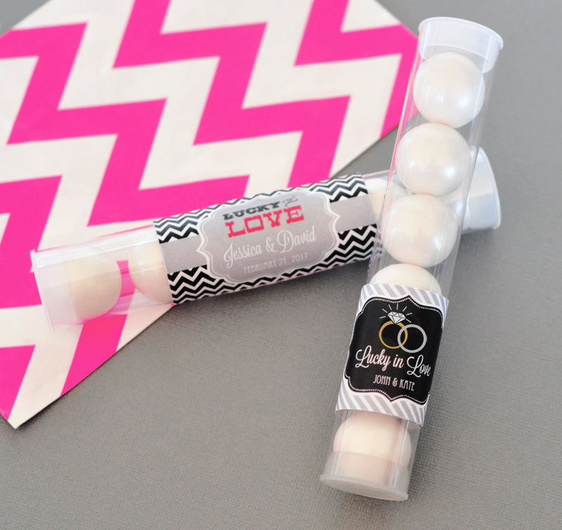 Theme Personalized Candy Tubes