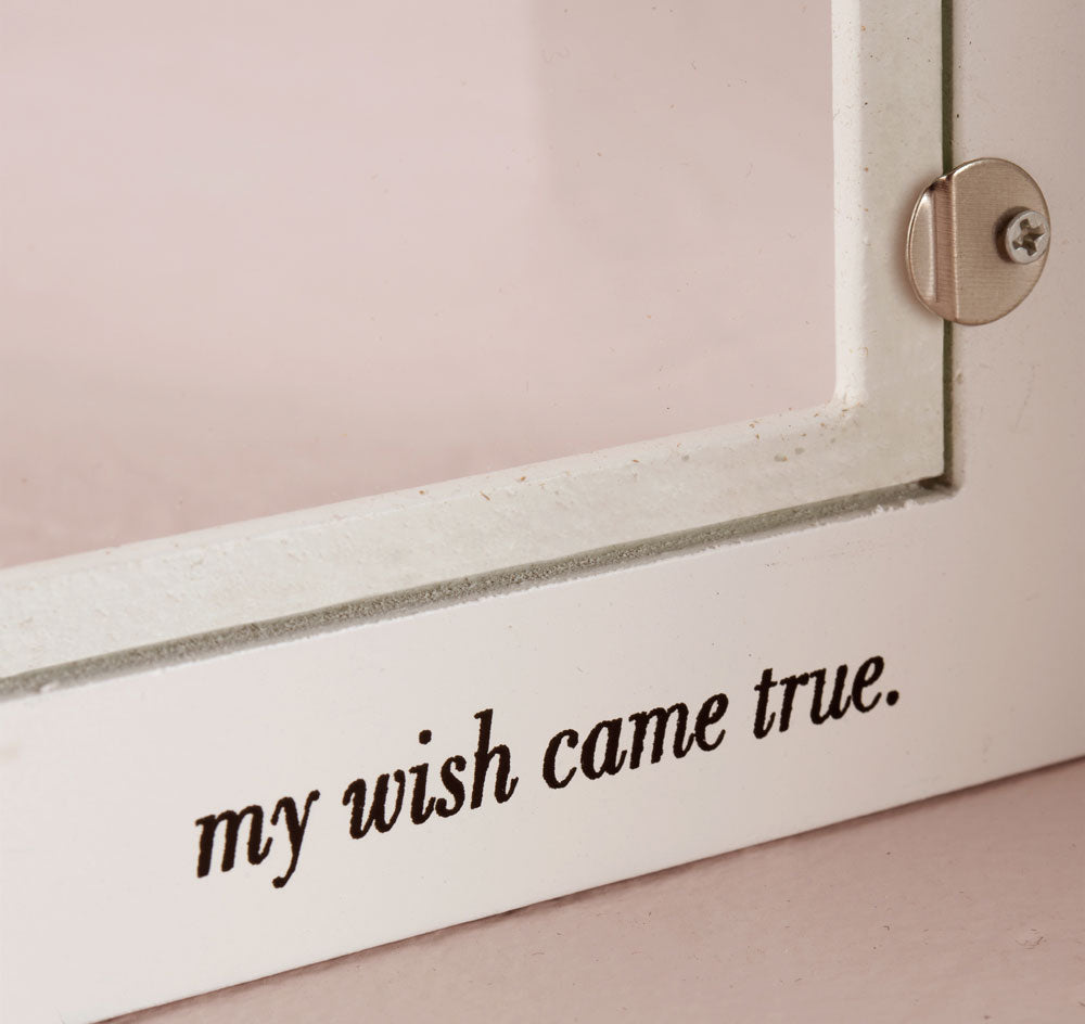 Country Charm Wooden Wish Box