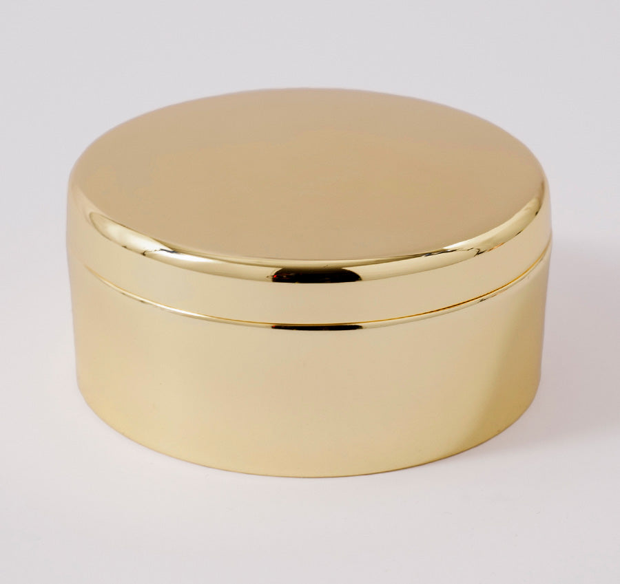 Monogram Bridesmaid Jewelry Box - Gold