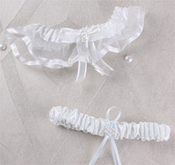 Simplicity Wedding Garter Set