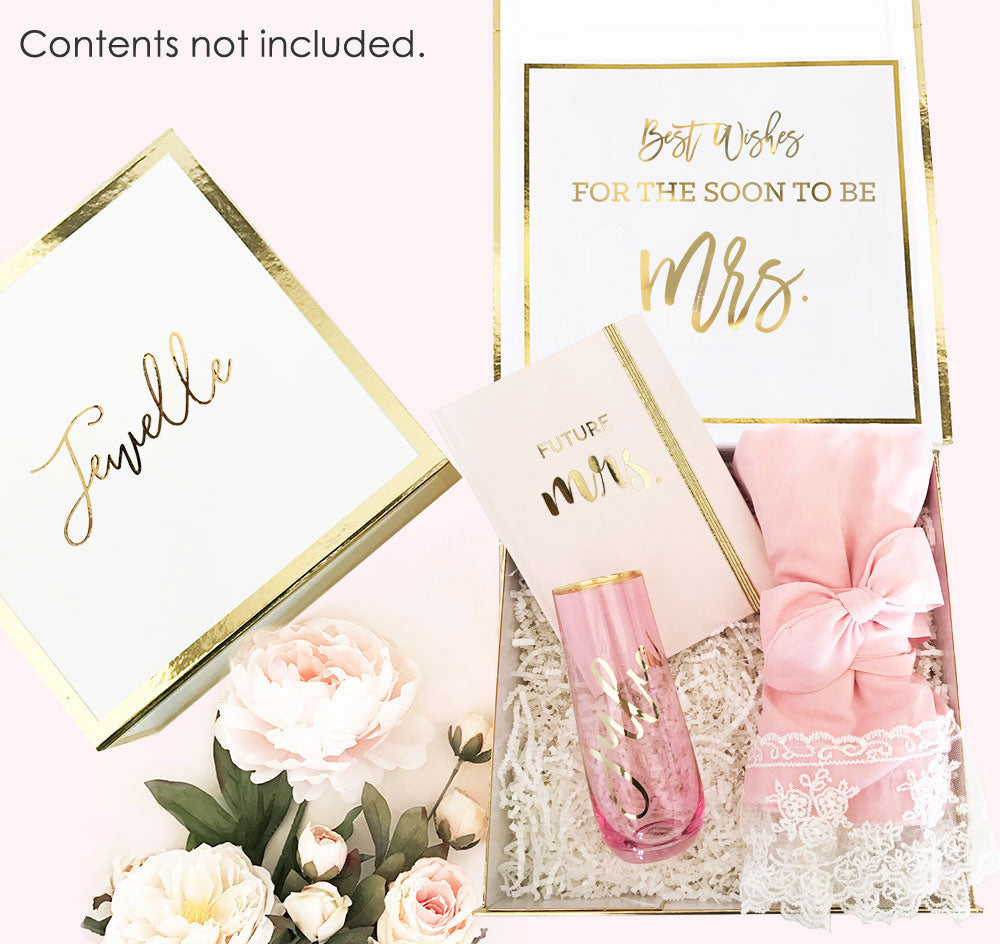 Personalized Gift Box - White