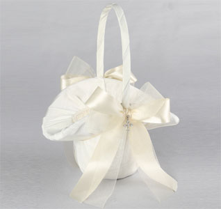 Grace Flower Girl Basket