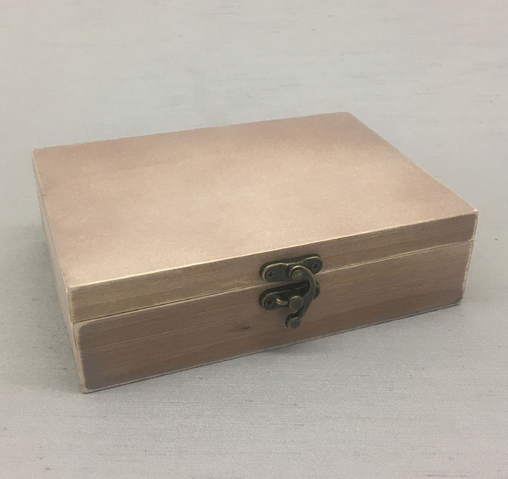 Ring Bearer Box - Dark Stain