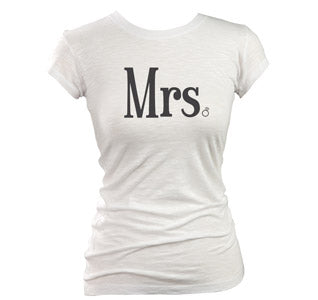 Mrs. Diamond Ring Fitted Tee