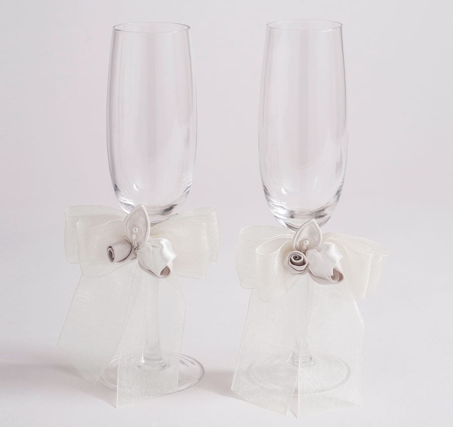 Amour Wedding Toasting Flutes