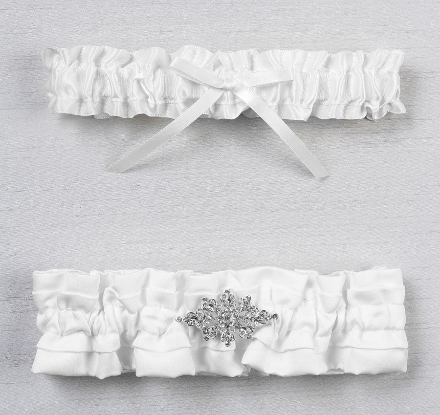 Isabella Wedding Garter Set