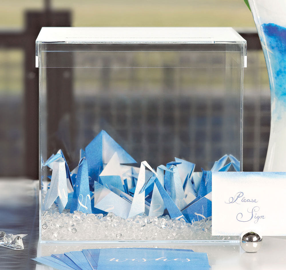 Phantom Wedding Wishing Well Acrylic Card Box