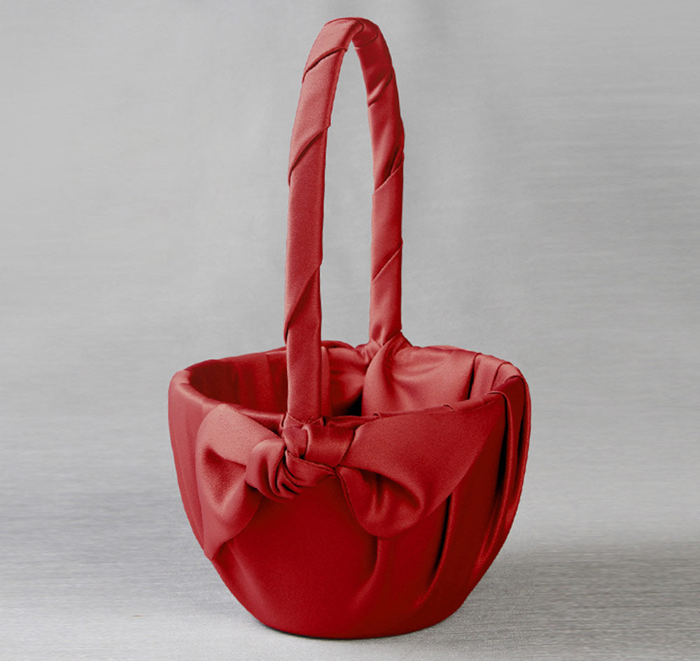 Love Knot in Color Flower Basket