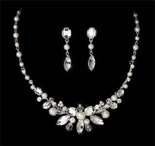 Pearl Bridal Jewelry Set