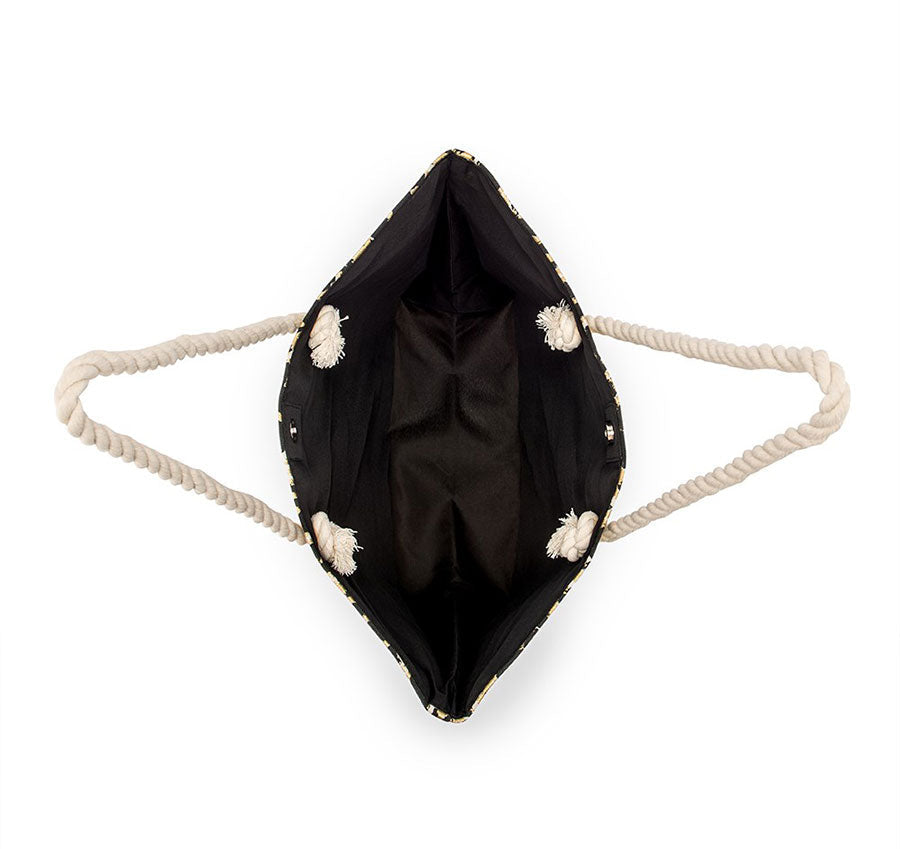 Personalized Bridesmaid Tote Bag - Leopard Print