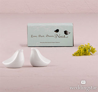 Love Bird Salt &amp; Pepper Wedding Favor