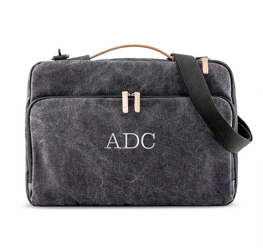 Personalized Canvas Laptop Bag
