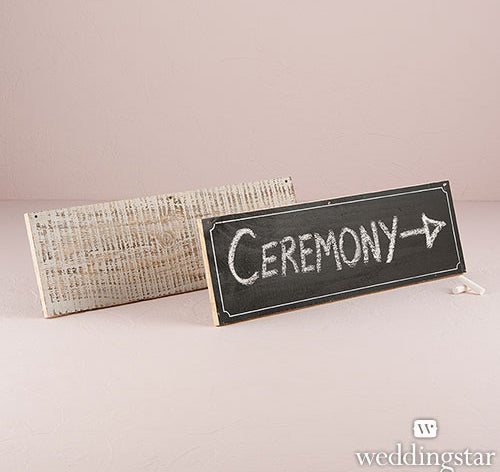 Vintage Inspired Wooden Wedding Signs