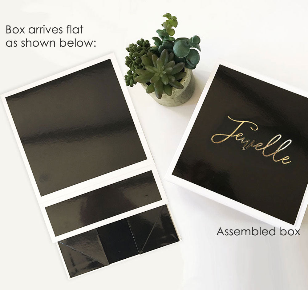 Personalized Gift Box - Black