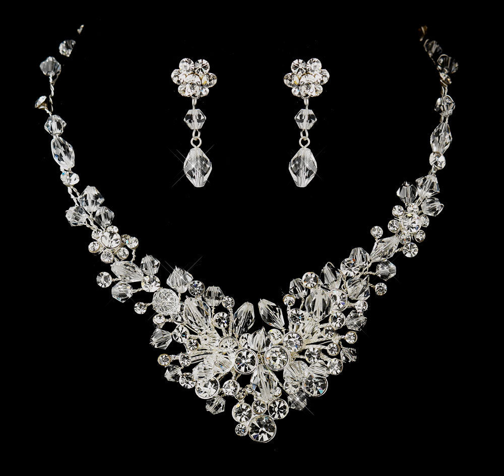 Austrian Crystals Wedding Jewelry Set