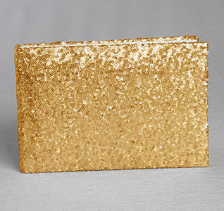 Elsa Matte Sequin Wedding Guest Book
