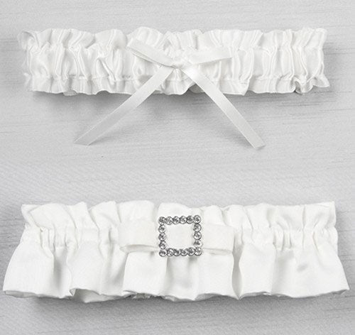 Glamour in Color Wedding Garter Set