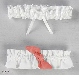 Love Knot in Color Wedding Garter Set