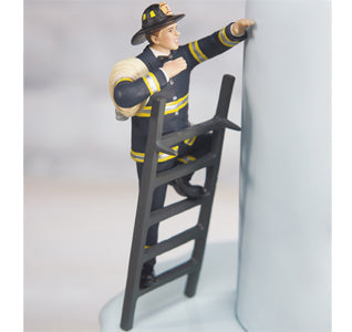 To the Rescue Fireman Groom Figurine