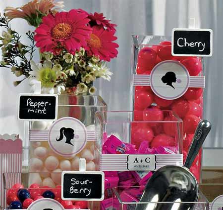 Miniature Rectangular Wooden Black Board Clip