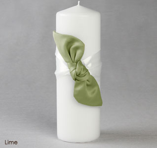 Love Knot in Color Unity Candle