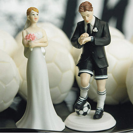Soccer Groom Figurine