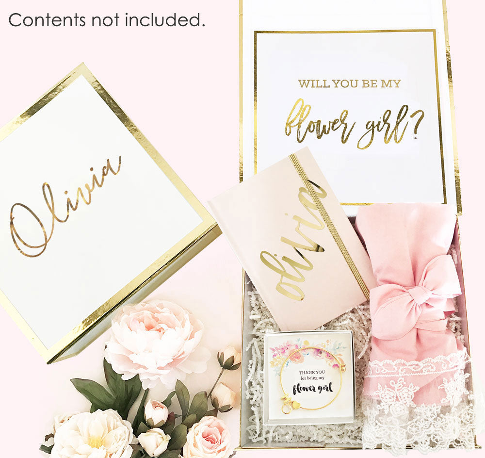 Personalized Gift Box - White