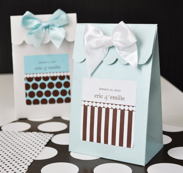 Sweet Shoppe Candy Boxes - Dots and Stripes (set of 12)