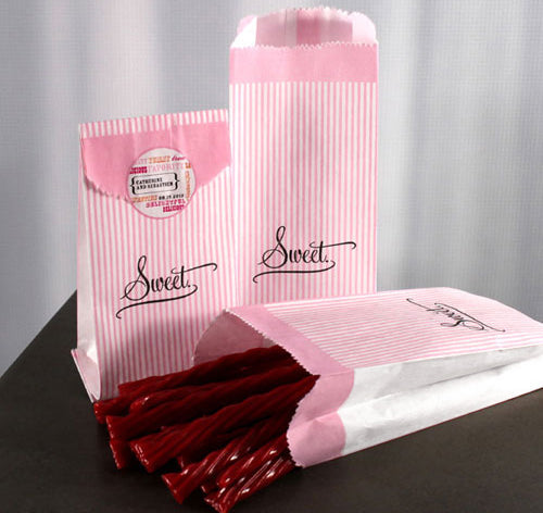 Sweet Bubble Gum Pink Goodie Bags (Set of 50)