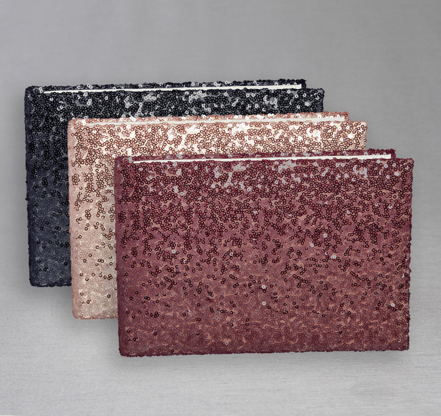 Elsa Shiny Sequin Guest Book