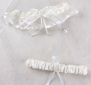 Simplicity Wedding Garter Set