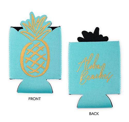 Aloha Beaches Bachelorette Can Cooler