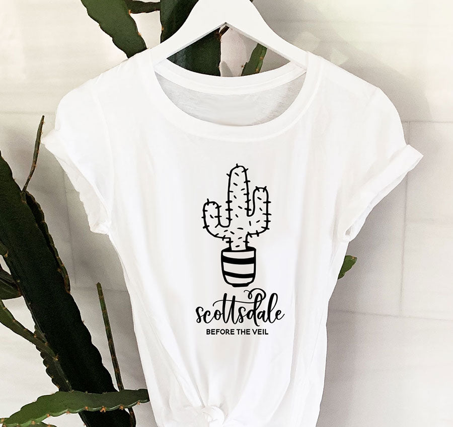Personalized Bridesmaid Fiesta Fitted T-Shirt