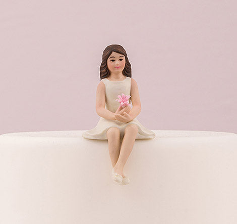 Preteen Girl Cake Top Figurine