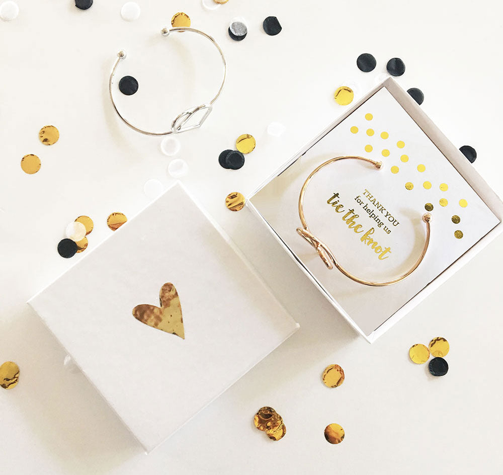 Tie the Knot Heart Bracelet