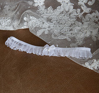 Zara Organza Bridal Garter