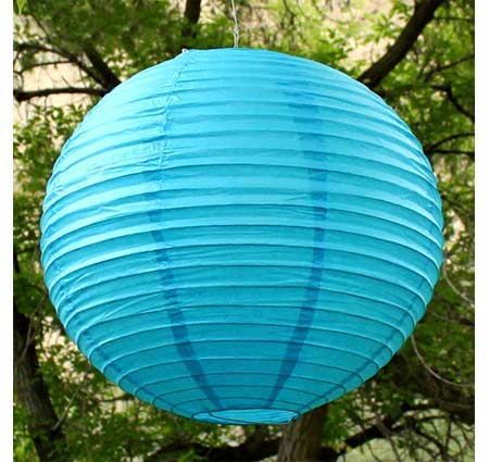 Paper Globe Lanterns