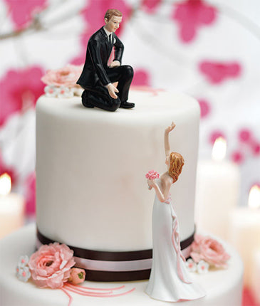 Reaching Bride Figurine