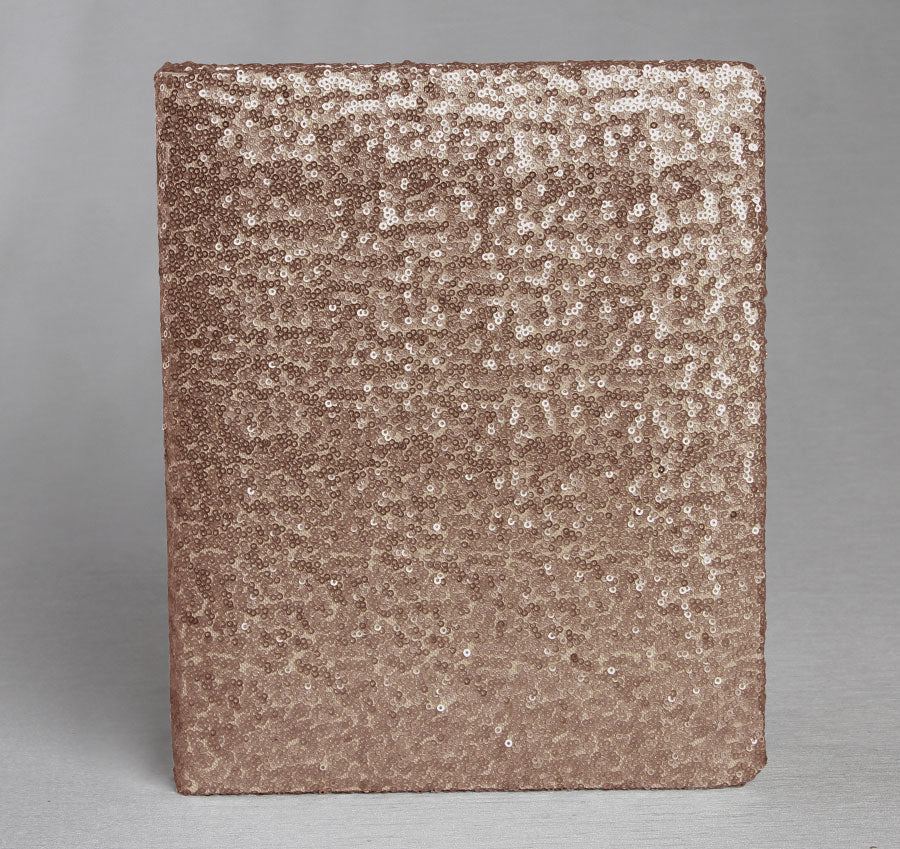 Elsa Matte Sequin Wedding Memory Book