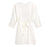 Silky Kimono Bridesmaid Robe - White