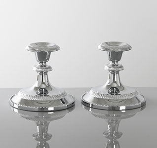 Beaded Taper Holder Set