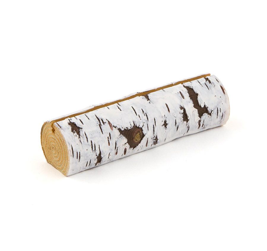 Faux Birch Log Card Holders (Set of 6)
