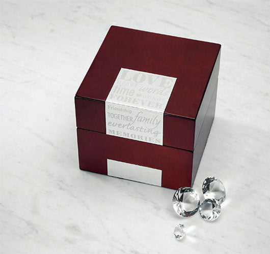 Wooden Wedding Memory Box